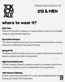 212 & Men - Inspired by Ca*olina Herrera 212 Men