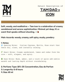 Tam dao + icon - Inspired by Di*tyque Tam Dao