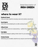 Irish Green - Inspired by Cr*ed Green Irish Tweed