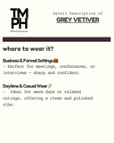Grey Vetiver Inspired by To* Ford Grey Vetiver