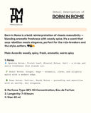 Born in Rome - Inspired by Va*entino Born in Roma