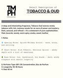 Tobacco & Oud - Inspired by To* Ford Tobacco Oud