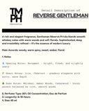 Reverse Gentleman - Inspired by Gi*nchy Gentleman EDP