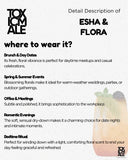 Esha & Flora - Inspired by Gu*ci Flora