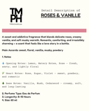 Roses &  Vanille - Inspired by Roses Vanille by Ma*cera