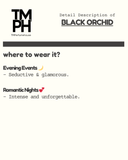 Black & Orchid - Inspired by To* Ford Black Orchid