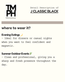 J Classic Black - Inspired by Ja*uar Classic Black
