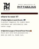 I'M F Fabulous - Inspired by To* Ford Fabulous