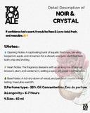 Noir &  Crystal - Inspired by Ve*sace Crystal Noir