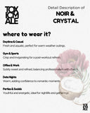 Noir &  Crystal - Inspired by Ve*sace Crystal Noir
