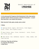 I Promise -  Inspired by Promise by Fr*déric Malle