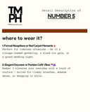 Number 5 - Inspired by Ch*nel No. 5