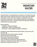 mountain water | Solid Perfume