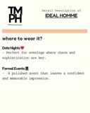 Ideal Homme - Inspired by L’Homme Idéal by Gu*rlain