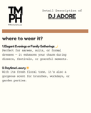 DJ Adore - Inspired by J’adore by Di*r