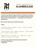 RJ Amber & Oud - Inspired by Ro*a Amber Aoud