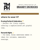 Brandy On Rocks - Inspired by Ki*ian Angels' Share