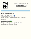 Blue Polo - Inspired by Ra*ph Lauren Polo Blue