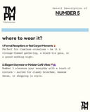 number 5 | Solid Perfume