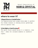 Noir &  Crystal - Inspired by Ve*sace Crystal Noir