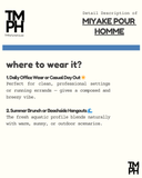 Miyake Pour Homme -  Inspired by Is*ey Miyake L’Eau d’Issey Pour Homme