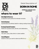 Born in Rome - Inspired by Va*entino Born in Roma