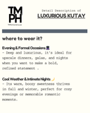 Luxurious Kutay - Inspired by Ku*ay Unique’e Luxury