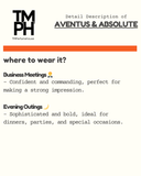 Aventus & Absolute - Inspired by Aventus by Cr*ed