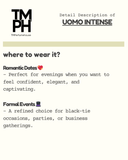 Uomo Intense - Inspired by Va*entino Uomo Intense