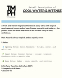 Cool Water & Intense - Inspired by Da*idoff Cool Water Intense