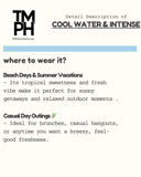 Cool Water & Intense - Inspired by Da*idoff Cool Water Intense