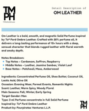 om Leather | Solid Perfume