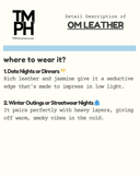 om Leather | Solid Perfume