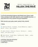 Million time Privé - Inspired by 1 M*llion Privé by Pa*o Rabanne