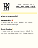 Million time Privé - Inspired by 1 M*llion Privé by Pa*o Rabanne