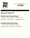 Toyboy - Inspired by Mo*chino Toy Boy