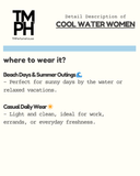 Cool Water Women - Inspired by Cool Water Woman by Da*idoff