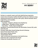 my berry | Solid Perfume