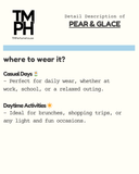 Pear & Glace - Inspired by Pear Glcé by Vitoria’s Se*ret