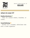 Escape - Inspired by Escape by Ca*vin Klein