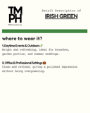 Irish Green - Inspired by Cr*ed Green Irish Tweed