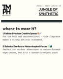 Jungle of Synthetic - Inspired by Fr*eric Malle Synthetic Jungle