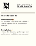 Silver Shadow - Inspired by Da*idoff Silver Shadow